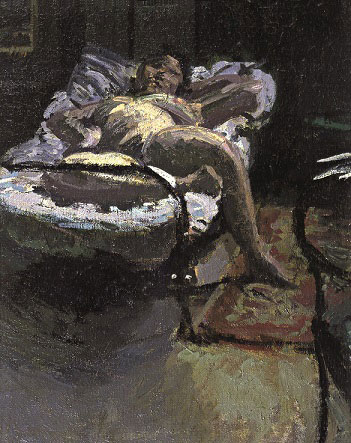 Walter Richard Sickert. Nuit d'Été, c1906. Oil paint on canvas, 50 x 40 cm. Private collection, Ivor Braka Ltd.