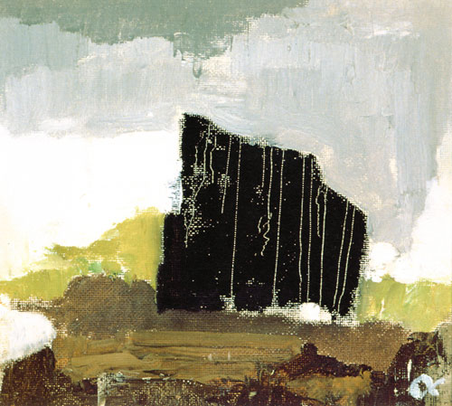 Aalto and the form-affinity to nature: Alvar Aalto. Untitled oil painting, 1963.