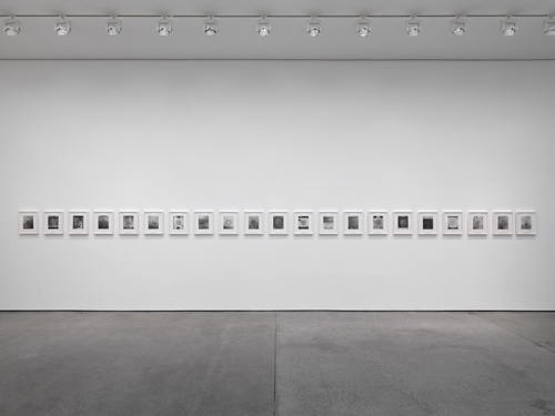 Christian Marclay. Sound Holes, 2007. Suite of 21 photogravures in clam shell box. Courtesy White Cube. Photograph: ©Todd-White Art Photography.
