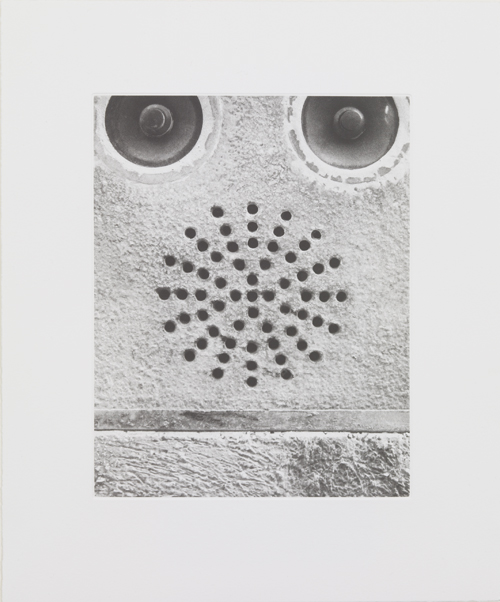 Christian Marclay. Sound Holes, 2007 (detail). Suite of 21 photogravures in clam shell box. Courtesy White Cube.