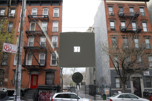 Seth Cluett: The Persistence of Traces, 2014. Installation view (3), Audio Visual Arts, New York.