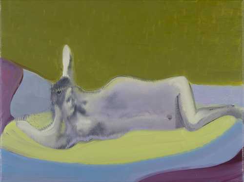 Daniel Coombs. Nude, 2014. Oil on canvas, 60 x 45 cm. © the artist.