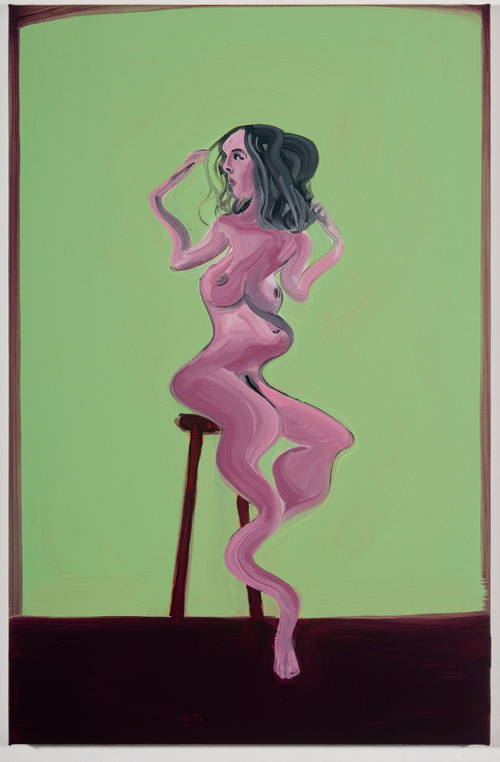 Daniel Coombs. Nude, 2012. Oil on canvas, 60 x 45 cm. © the artist.