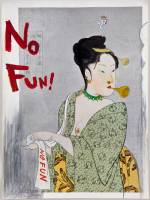 Yoshitomo Nara. No Fun! (in the floating world), 1999. Courtesy of Eileen Harris Norton.