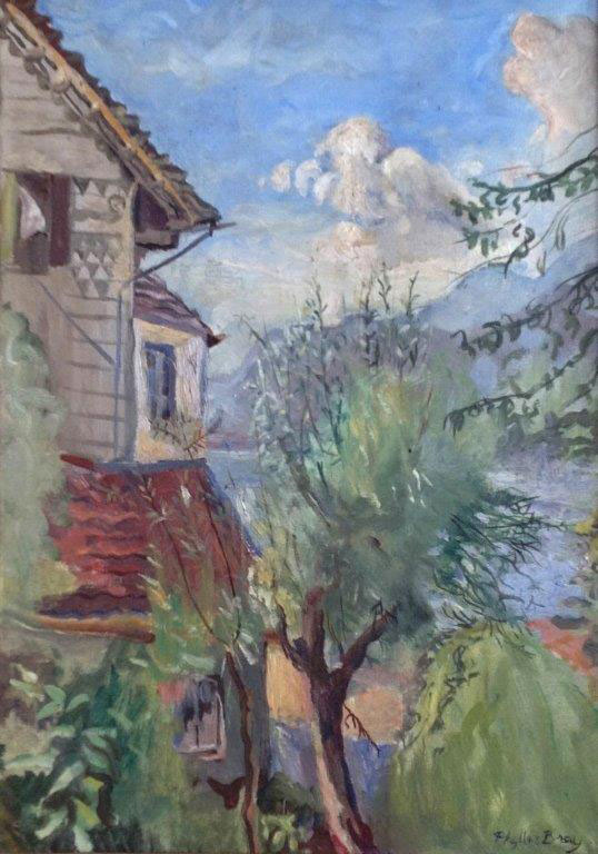 Phyllis Bray. By the Lake, 1931. Oil on canvas, 30 x 41 cm. Private collection, © the artist’s estate.