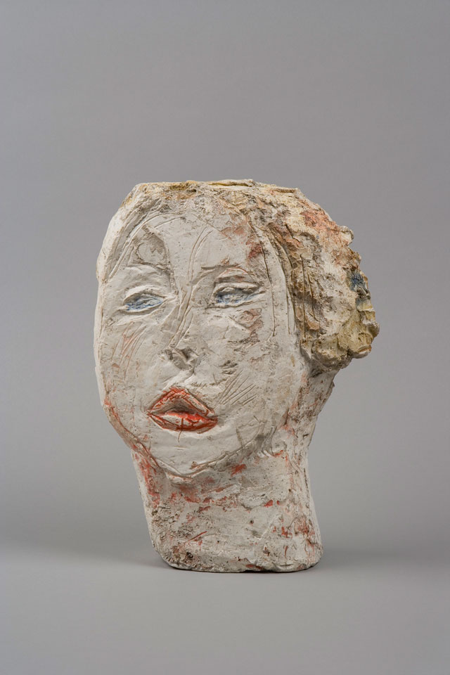 Alberto Giacometti. Head of Woman [Flora Mayo], 1926. Painted plaster, 
31.2 x 23.2 x 8.4 cm. Collection Fondation Alberto and Annette Giacometti, Paris. © Alberto Giacometti Estate, ACS/DACS, 2017.