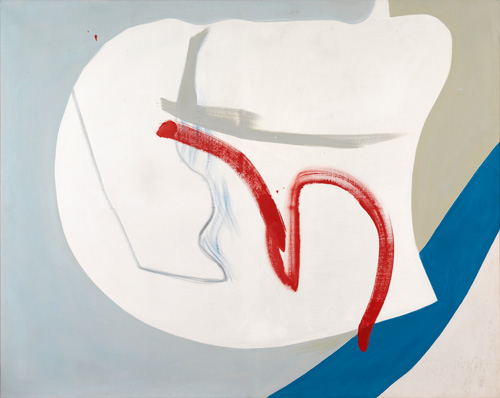 Peter Lanyon. Near Cloud, 1964. Oil on canvas, 48 x 60 in. Private collection.