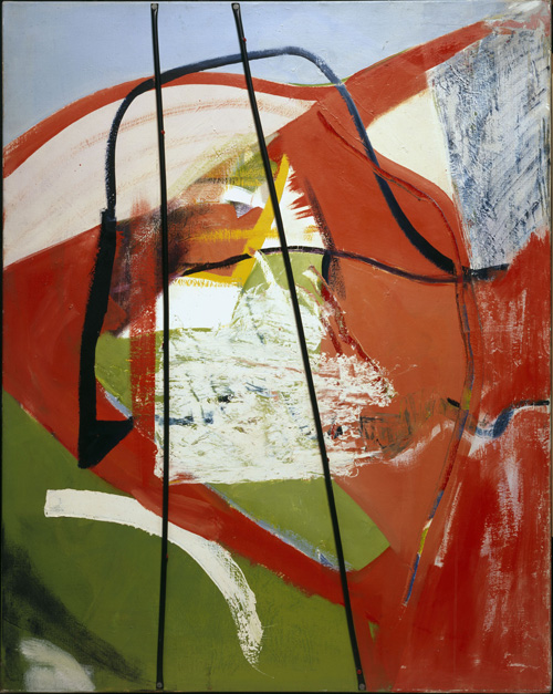 Peter Lanyon. Glide Path, 1964. Oil and plastic on canvas, 60 x 48 in. Courtesy of The Whitworth Art Gallery, University of Manchester.