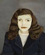 Lucian Freud. Girl in a Dark Jacket, 1947. Private Collection © The Lucian Freud Archive. Photo: Courtesy Lucian Freud Archive.