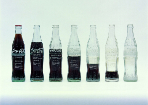 Cildo Meireles. Insertions into Ideological Circuits – Coca-Cola Project, 1970. © Cildo Meireles. Tate, London.