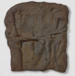 Bruce Nauman. Henry Moore Bound to Fail, Back View, 1967/1970. Cast iron, 26 15/16 × 23 3/16 × 2 3/8 in (68.5 × 59 × 6 cm). Emanuel Hoffmann Foundation, on permanent loan to the Öffentliche Kunstsammlung Basel. © 2018 Bruce Nauman/Artists Rights Society (ARS), New York. Photo: Bisig & Bayer, Basel.
