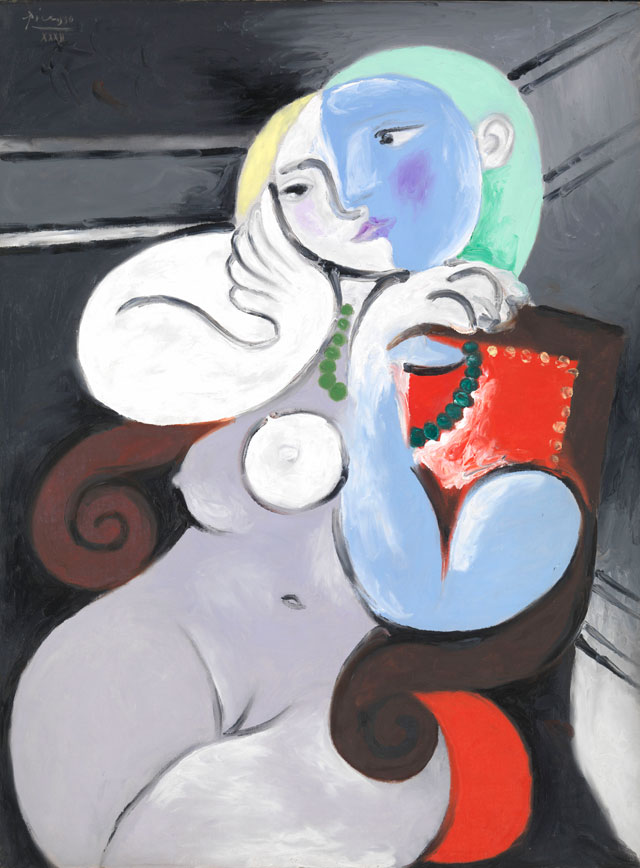 Pablo Picasso. Nude Woman in a Red Armchair (Femme nue dans un fauteuil rouge), 1932. Oil paint on canvas, 129.9 x 97.2 cm. Tate. Purchased 1953. © Succession Picasso/DACS London, 2017.