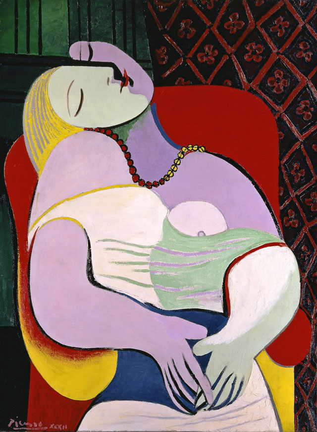 Pablo Picasso. Le Rêve (The Dream), 1932. Private collection. © Succession Picasso/DACS London, 2017.