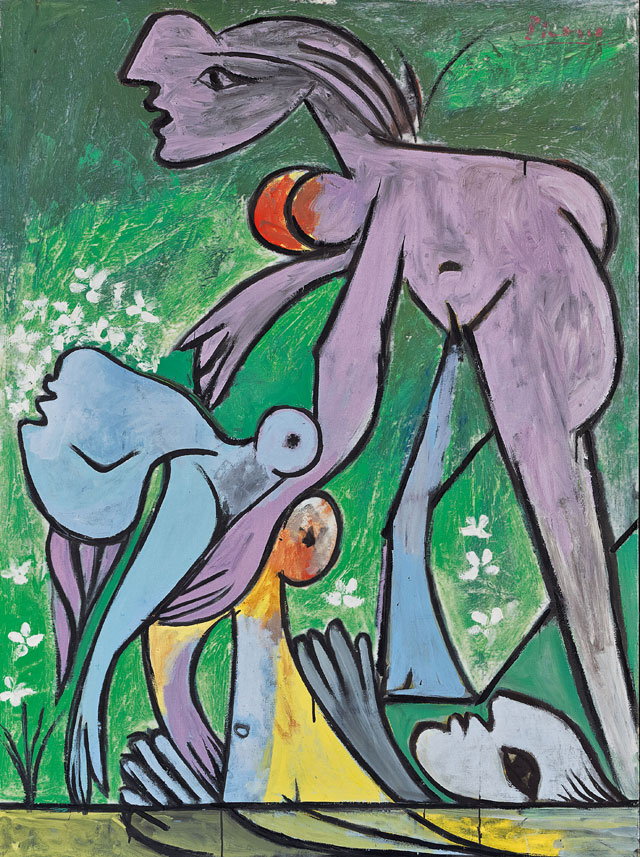 Pablo Picasso. The Rescue (Le sauvetage), 1932. Oil paint on canvas, 144.5 x 112.2 x 7.7 cm. Fondation Beyeler, Riehen/Basel, Sammlung Beyeler. © Succession Picasso/DACS London, 2017.