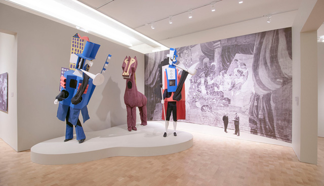Installation view of Picasso: The Great War, Experimentation and Change, 2016. Image © 2016 The Barnes Foundation.