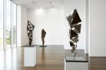 Conrad Shawcross. Inverted Spires and Descending Folds. Installation view 2. Courtesy the artist and Victoria Miro, London. © Conrad Shawcross.