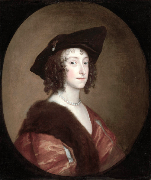 Anthony Van Dyck. <em>Portrait of Katherine, Lady Stanhope, later Countess of Chesterfield,</em> c.1635–6. Private Collection