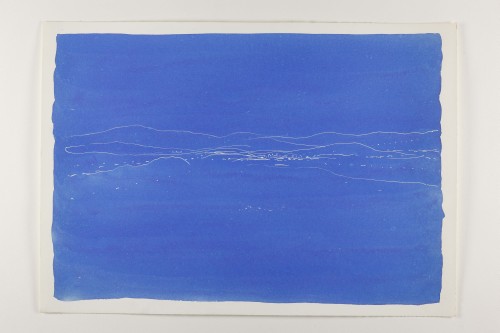 David Weiss. Landschaften (Landscapes), undated. Ink on paper, 23.8 x 34 cm.