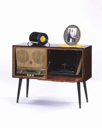 Radiogram, c1960. Photo credit: John Hammond/Geffrye Museum.