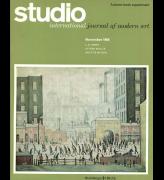 Studio International, November 1966, Volume 172 Number 883. Cover image: L. S. Lowry. Coming from the Mill, 1930. Oil on canvas, 20 x 16 in. City of Salford Art Gallery.