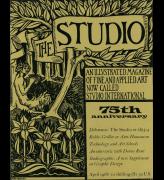 Studio International, April 1968, Volume 175 Number 899. Cover image: The cover by Aubrey Beardsley (1872-1898) was the original design for the first issue 
of The Studio. In the final version, the figure of the faun was expurgated and the signature omitted.