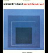 Studio International, September 1968, Volume 176 Number 903. Cover image: Cover design: Josef Albers, White Line Square XIII. Three-colour hand printed lithograph, 15 5/8 x 15 5/8 in. © 1966, Gemini G.E.L.