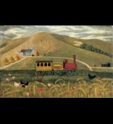 Tirzah Garwood. Etna, 1944. Oil on canvas. Image courtesy of Fleece Press/Simon Lawrence.