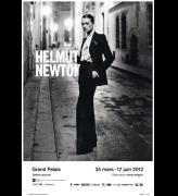 Poster for the Helmut Newton exhibition, Grand Palais, Galerie sud-est, Paris.
