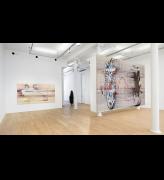 Installation view of Emily Kraus: In Relation, Luhring Augustine Tribeca, New York, April 11 – June 13, 2026. © Emily Kraus; Courtesy of the artist, Luhring Augustine, New York, and The Sunday Painter, London. Photo: Farzad Owrang.