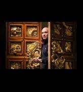 Andrew Kinghorn, Madonna. Bronze, wood, steel 2.5 x 1.7 x 1.2m. Photo: James Glossop.