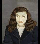 Lucian Freud. Girl in a Dark Jacket, 1947. Private Collection © The Lucian Freud Archive. Photo: Courtesy Lucian Freud Archive.