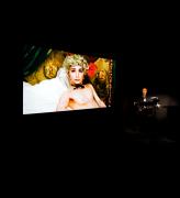 Yasumasa Morimura performing over film screening, Ego Obscura, Tokyo 2020, Hara Museum of Contemporary Art, Shinagawa-ku.