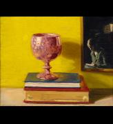 William Nicholson, Rose Lustre, 1920. Oil on panel, 27.5 x 33 cm. Private Collection c/o Hazlitt Holland-Hibbert.