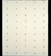Sigmar Polke. Solutions V (Lösungen V), 1967. Lacquer on canvas, 59 1⁄16 x 49 7⁄16 in (150 x 125.5 cm). Rheingold Collection. Photograph: Egbert Trogemann. © 2014 Estate of Sigmar Polke/ Artists Rights Society (ARS), New York / VG Bild-Kunst, Bonn.