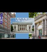 From left to right: The Grey Art Museum in New York, the Montreal Museum of Fine Arts and the Musée de l’Orangerie, Paris. Photos: Grey Art Museum, Aislinn Weidele courtesy of Ennead Architects; MMFA, Annie Fafard; Musée de l'Orangerie / Alexandra Lebon.