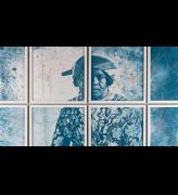 Joscelyn Gardner, With Silent Thread, 2026 (detail). Multi-panel plate lithographs on Somerset and gampi silk tissue, printed by Jill Graham, and hand-embellished with beeswax, embroidery thread and gold leaf. Each panel, 22 x 15 in. Unique. Photo: William Cummins.