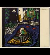 Oskar Kokoschka, The Dreaming Youths (title page; The Sleeping Girl), 1907. One of eight colour lithographs, 24 x 29.3 cm.