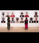 Edson Chagas, Tipo Passe, 2014, installation view, A World In Common: Contemporary African Photography, Tate Modern, 2023. © Tate Photography, Lucy Green. Courtesy of the artist and Apalazzo Gallery.