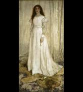 James Abbott McNeill Whistler (1834-1903). <em>Symphony in White, No. 1: The White Girl</em>, 1862. National Gallery of Art, Washington, DC. Harris Whittemore Collection, inv. 1943.6.2 inv. 1943.6.2 © National Gallery of Art, Washington, D.C. Image 2005 Board of Trustees.