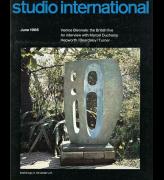 Studio International, June 1966, Volume 171 Number 878. Cover image: Barbara Hepworth. Sea Form (Atlantic), 1964. Height 78 in. Photo: Adam Woolflt.
