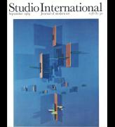 Studio International, September 1969, Volume 178 Number 914. Cover by Charles Biederman.