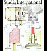 Studio International, June 1970, Volume 179 Number 923. Cover design by Claes Oldenburg.