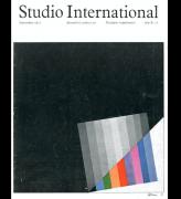 Studio International, 1971, September 1971, Volume 182 Number 936. Cover image: Specially designed for this issue by Eugenio Carmi.