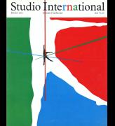 Studio International, 1972, January 1972, Volume 183 Number 940. Cover specially designed for this issue by Maurice Agis and Peter Jones.