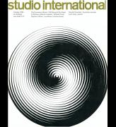 Studio International, October 1965, Volume 170 Number 870. Cover image: Getulio Alviani Italy, NP dt circulos 1965. Serigraph 68 x 68 cm.