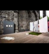 Crystal Bennes, installation view, Platform, Trinity Apse, Edinburgh Art Festival 2023. Photo: Sally Jubb.