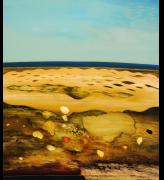 Philip Hunter. Geobloom no.3, 2016. Oil on linen, 122 x 107 cm. Copyright the artist. Courtesy Sophie Gannon Gallery.
