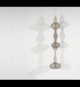 Ruth Asawa (American, 1926‒2013). Untitled (S.540, Hanging, Seven-Lobed, Interlocking Continuous Form within a Form), c1958. Brass and copper wire. The Shidler Family Collection. Artwork © Estate of Ruth Asawa.