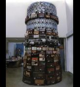 Cildo Meireles. Babel, 2001. Radios, diameter 500 x 300 cm. © Cildo Meireles
