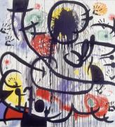 Joan Miró. <em>May 1968</em>, 1968-1973. Acrylic and oil on canvas, 200 x 200 cm. © Joan Miró and Fundació Joan Miró, Barcelona.
